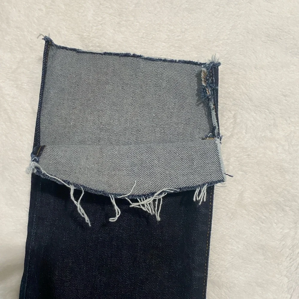 Favorite Daughter Dark blue Valentina tower Straight Leg Jeans 28 - Picture 8 of 8